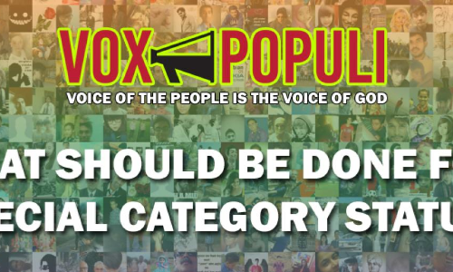 Vox Populi: What should be done for Special Category Status?