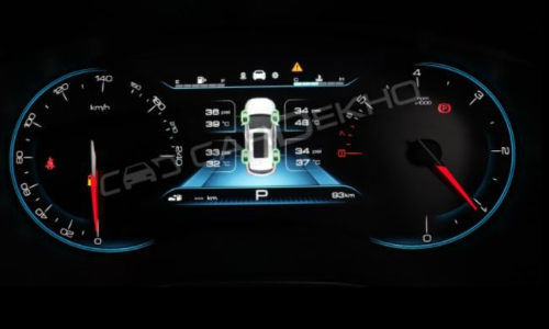 Exclusive: MG Hector SUV’s Digital Instrument Cluster Revealed; Features TPMS
