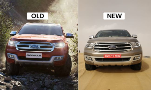 2019 Ford Endeavour Old vs New: Major Differences