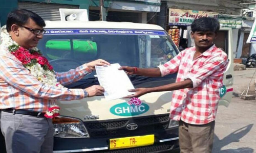 Swachh autos distributed