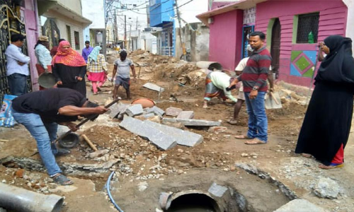 Several development works taken up in Talabkatta