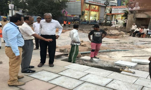 GHMC Commissioner inspects CPP works