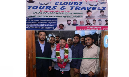 Cloudz Tours and Travels inaugurated