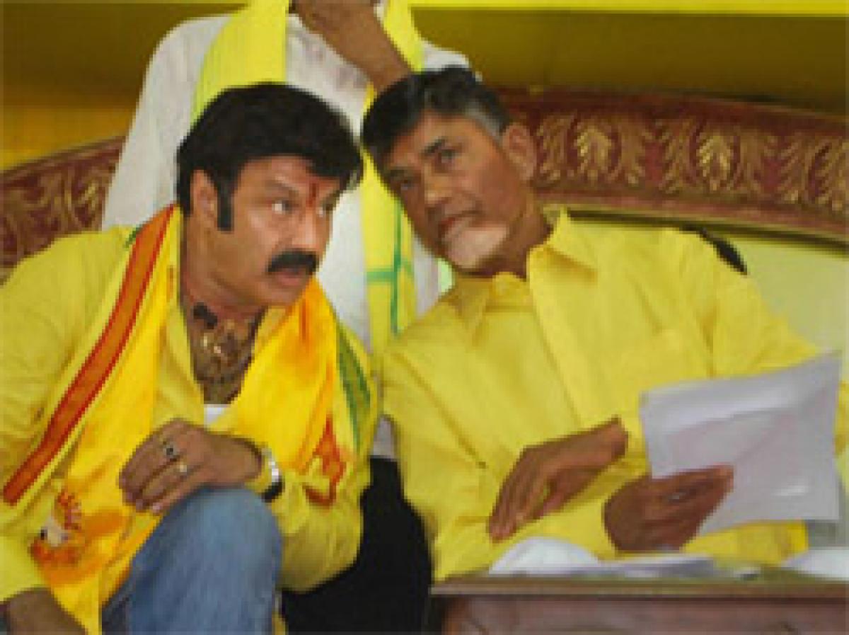 Bala Krishna certifies Chandrababu as the best administrator