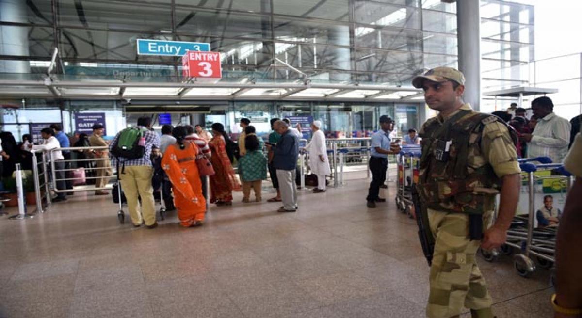 Hijack threat puts Hyd, Mumbai, Chennai airports on high alert