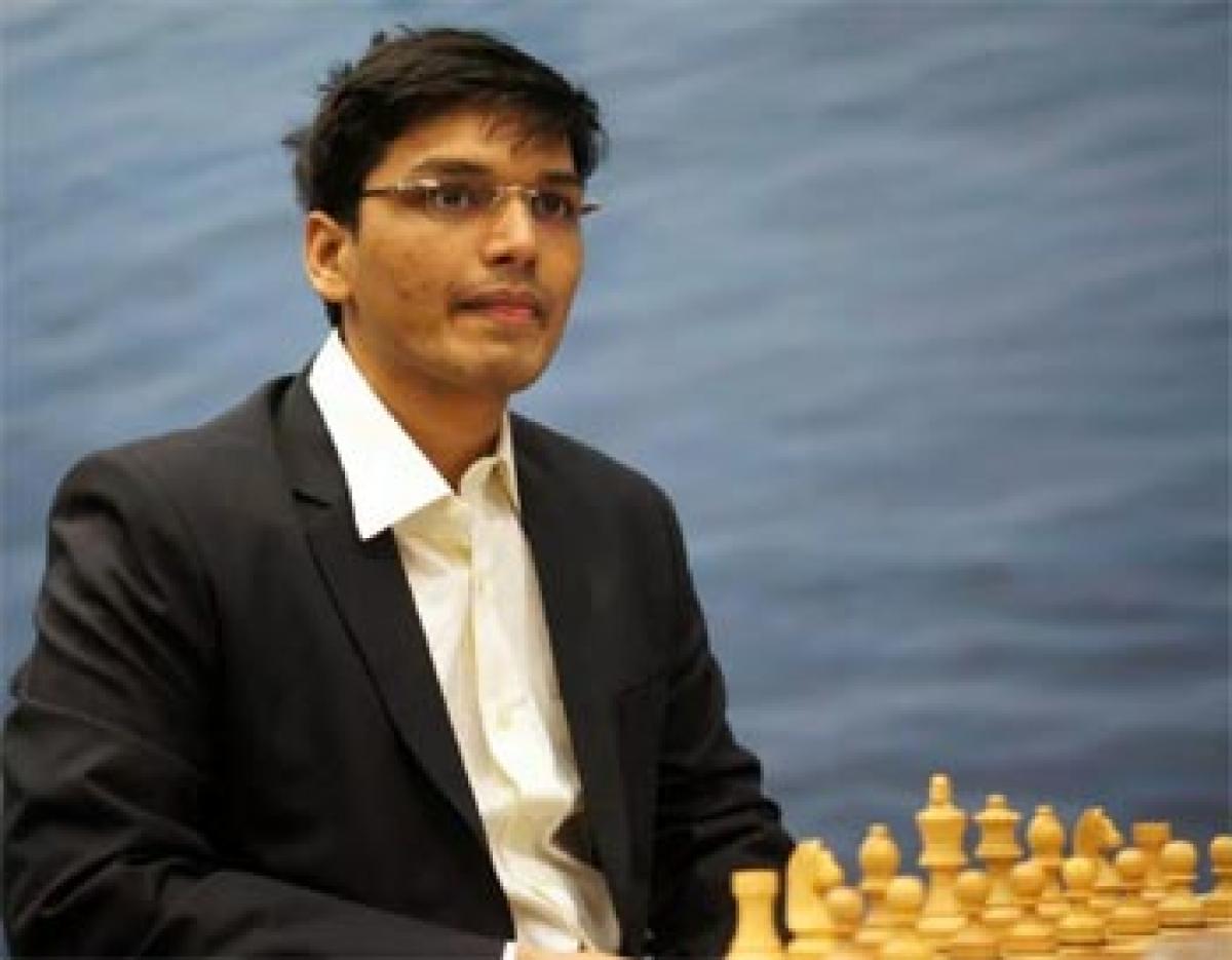 Harikrishna finishes joint third