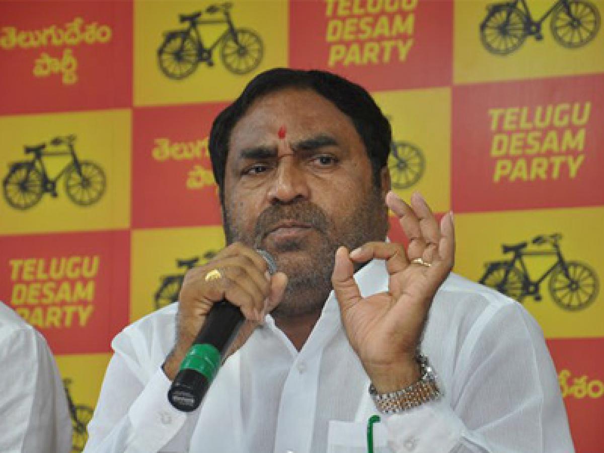 TTDP leader Errabelli slams TRS Govt over drought-hit mandals