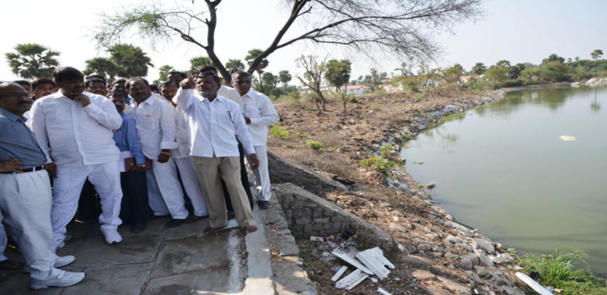 Hyderabad Mayor on ward recce