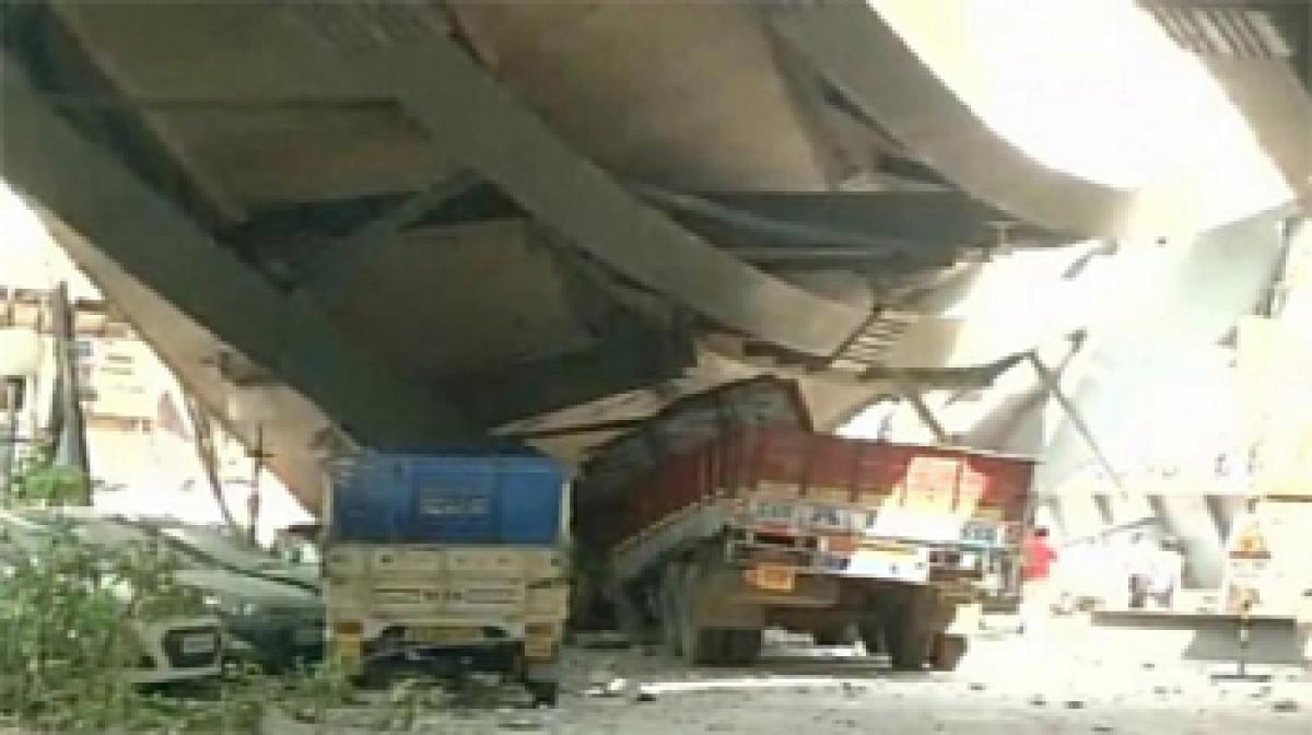 Under-construction flyover collapses in Kolkata, 10 killed