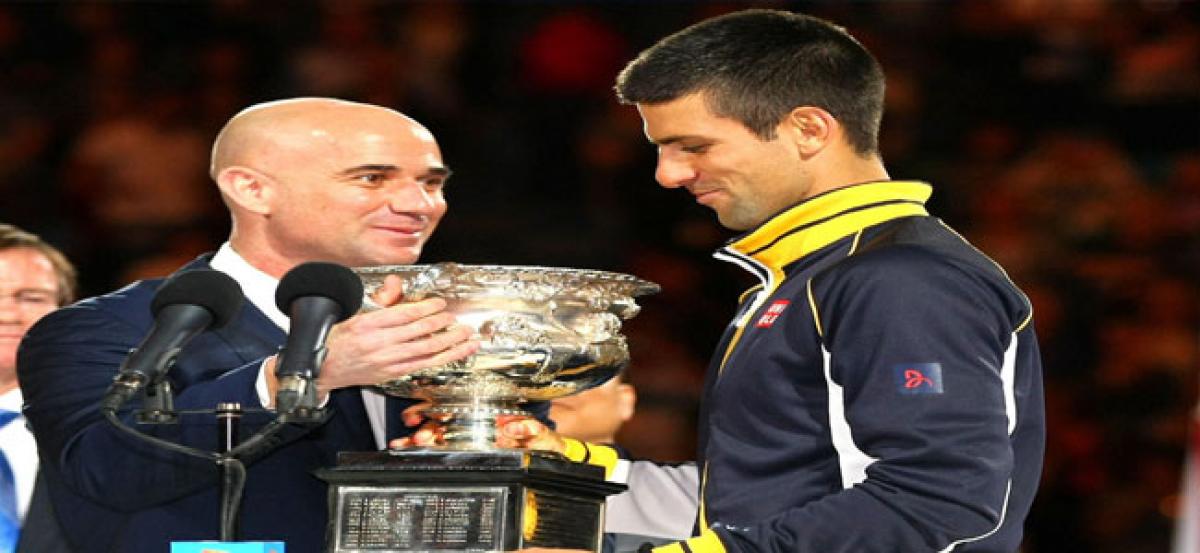 Andre Agassi to coach Novak Djokovic