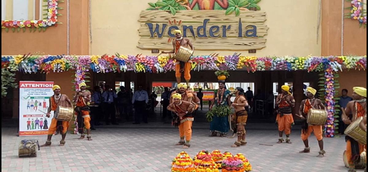 Cultural fiesta at Wonderla