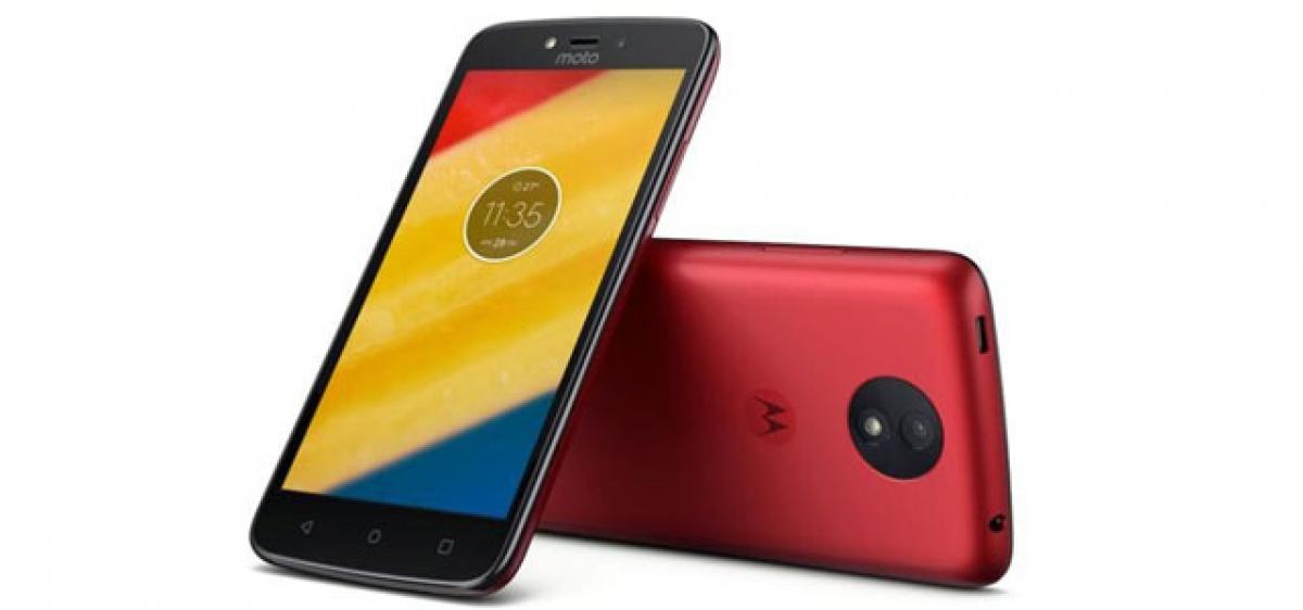 Moto C Plus launched in India at Rs 6,999