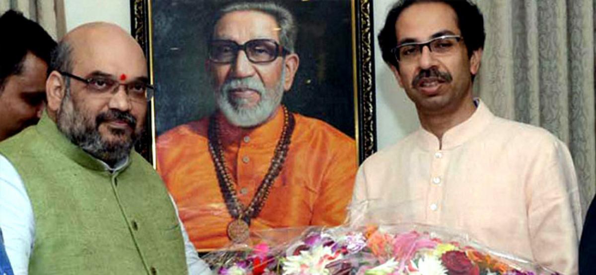 Amit Shah to meet opposing ally Uddhav Thackeray