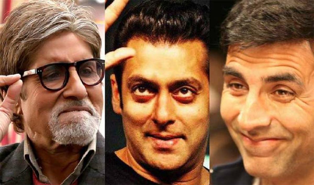 Worlds top ten highest paid actors list has Amitabh, Salman, Akshay