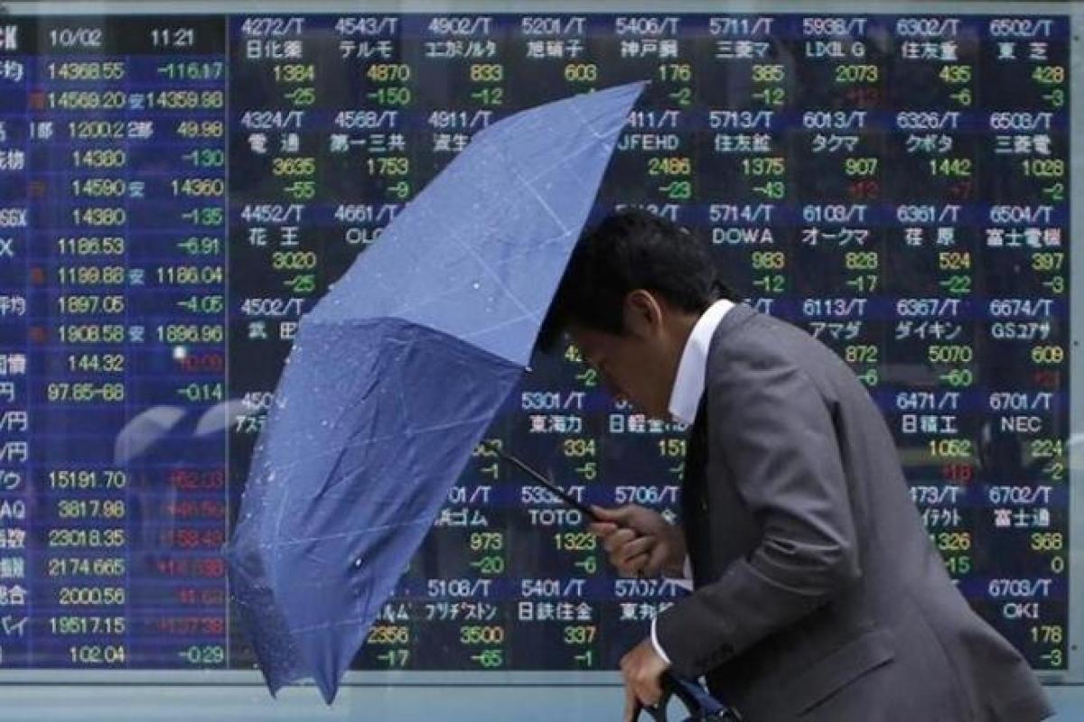 Asia stocks slip, dollar surrenders gains amid North Korea tensions