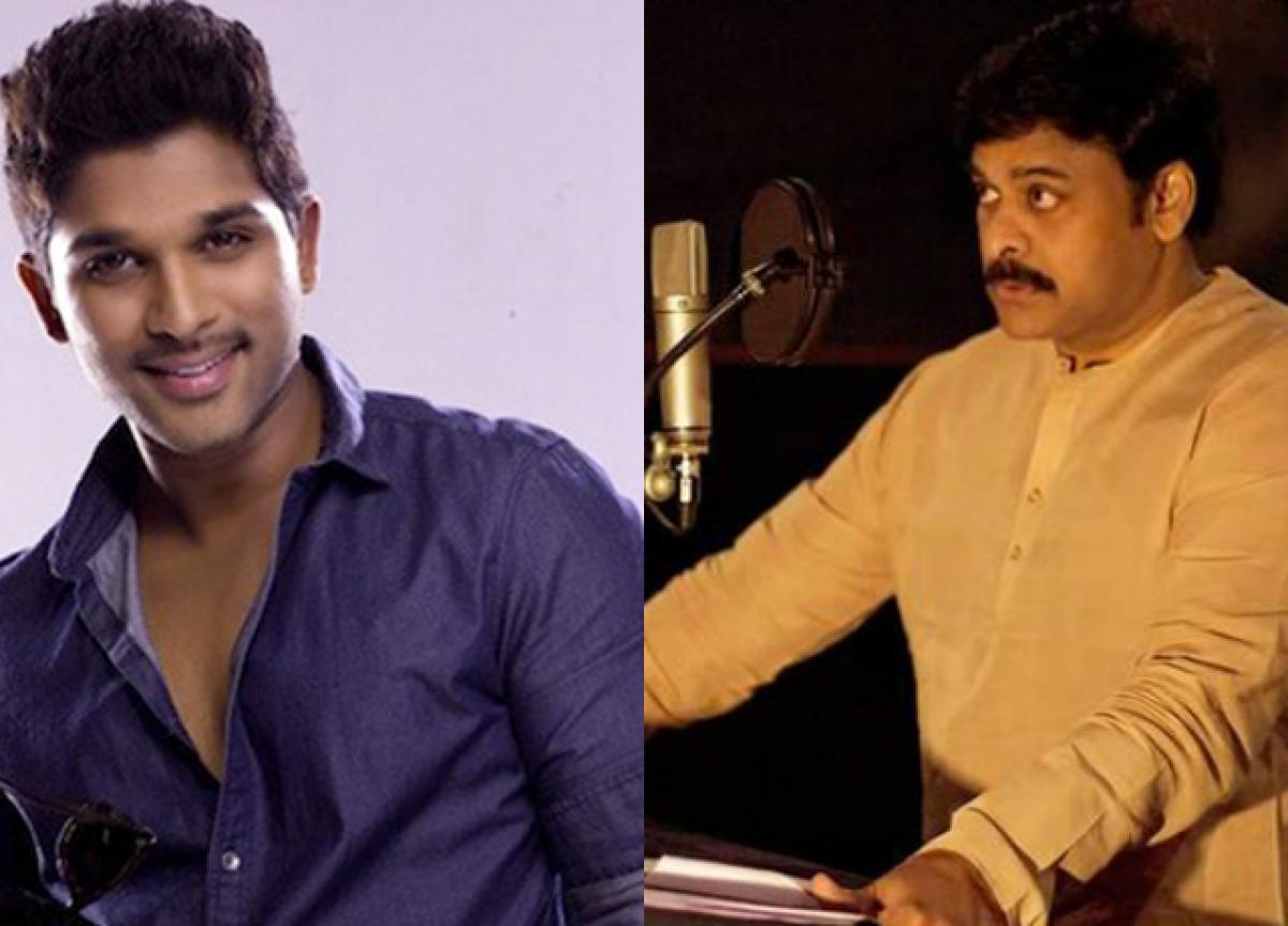 Allu Arjun thanks Chiru, the king of hearts for Rudhramadevi voice over