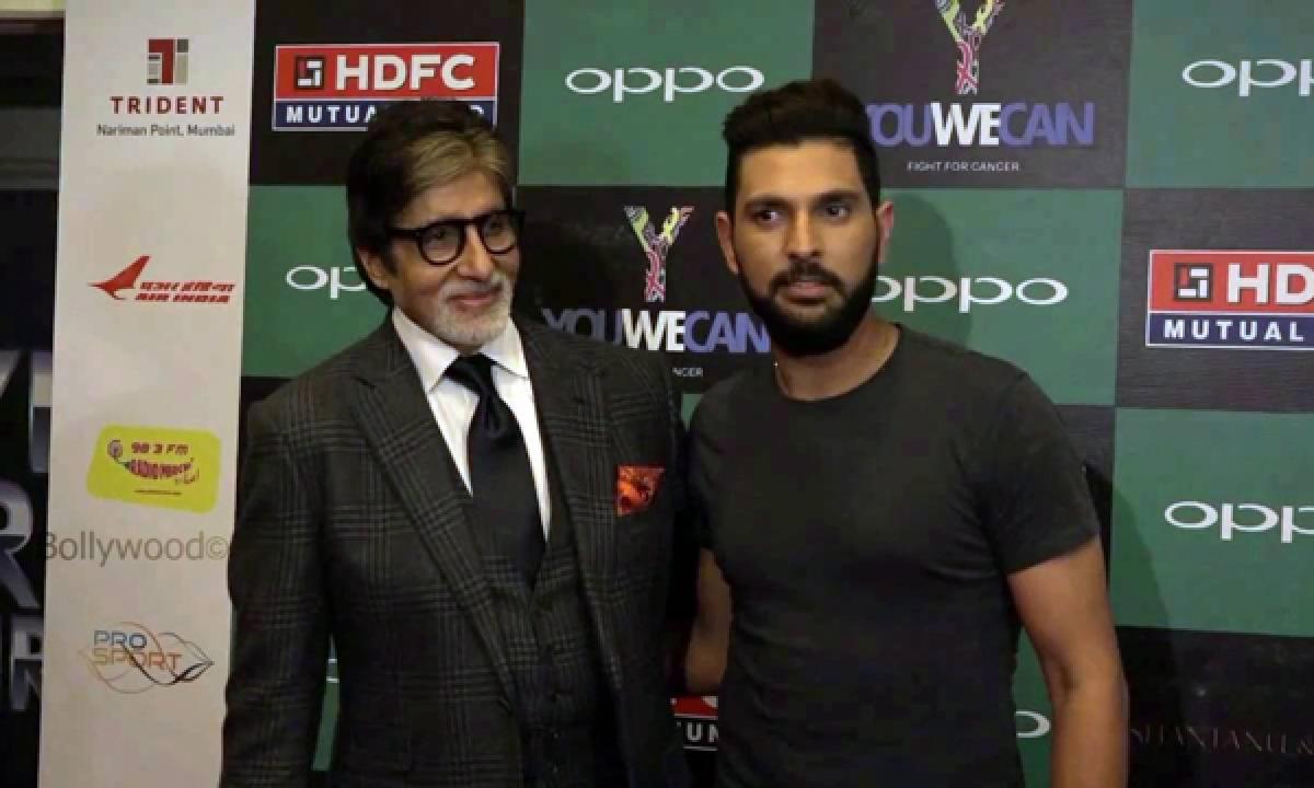 Amitabh Bachchan praises Yuvraj Singh, calls him a Champion