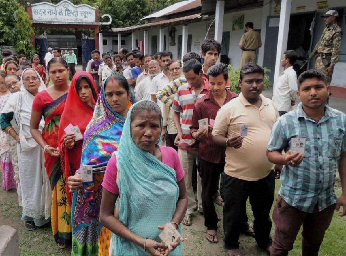 UP Assembly polls: 45% turnout witnessed BJP MLA’s brother held with pistol in poll booth