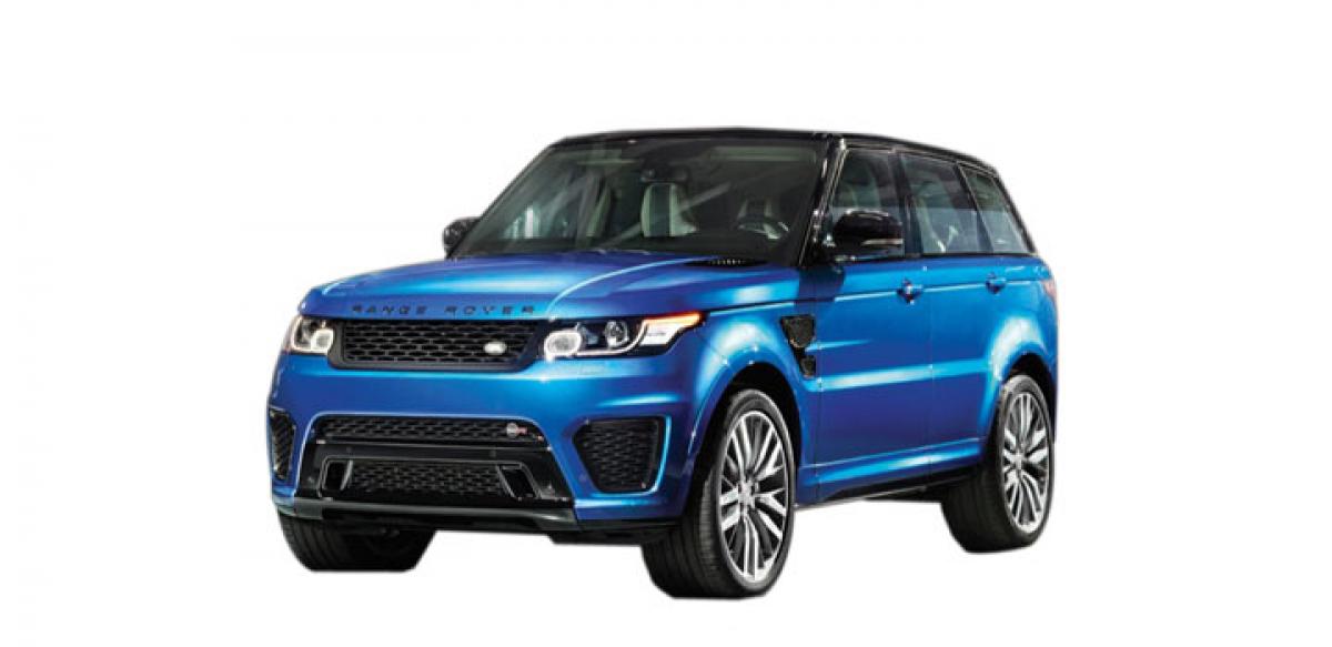 Range Rover Sport SVR launched