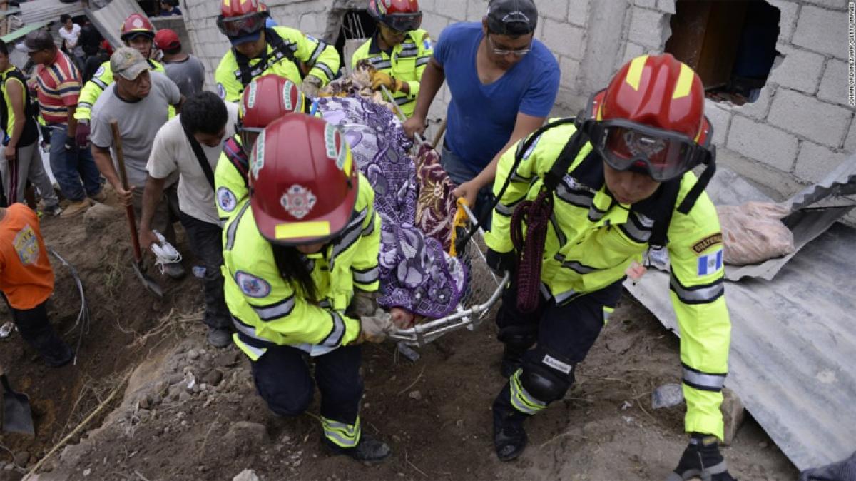 Guatemala landslide toll rises to 107