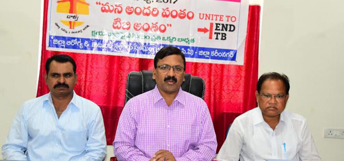 TB can be cured if diagnosed early: Karimnagar DM&HO