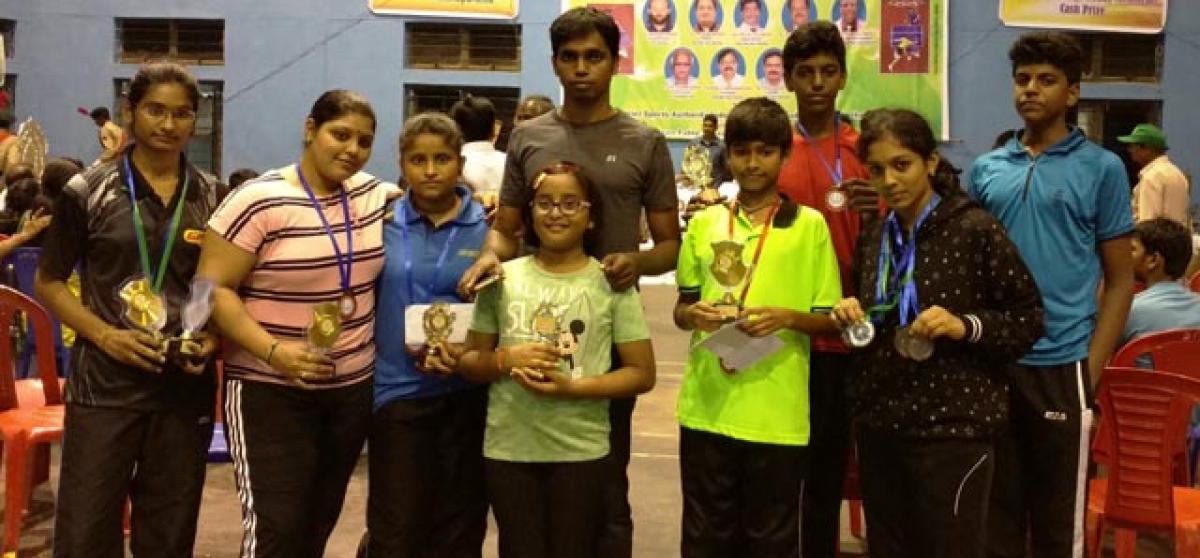 AP Table Tennis TT players show all-round talent