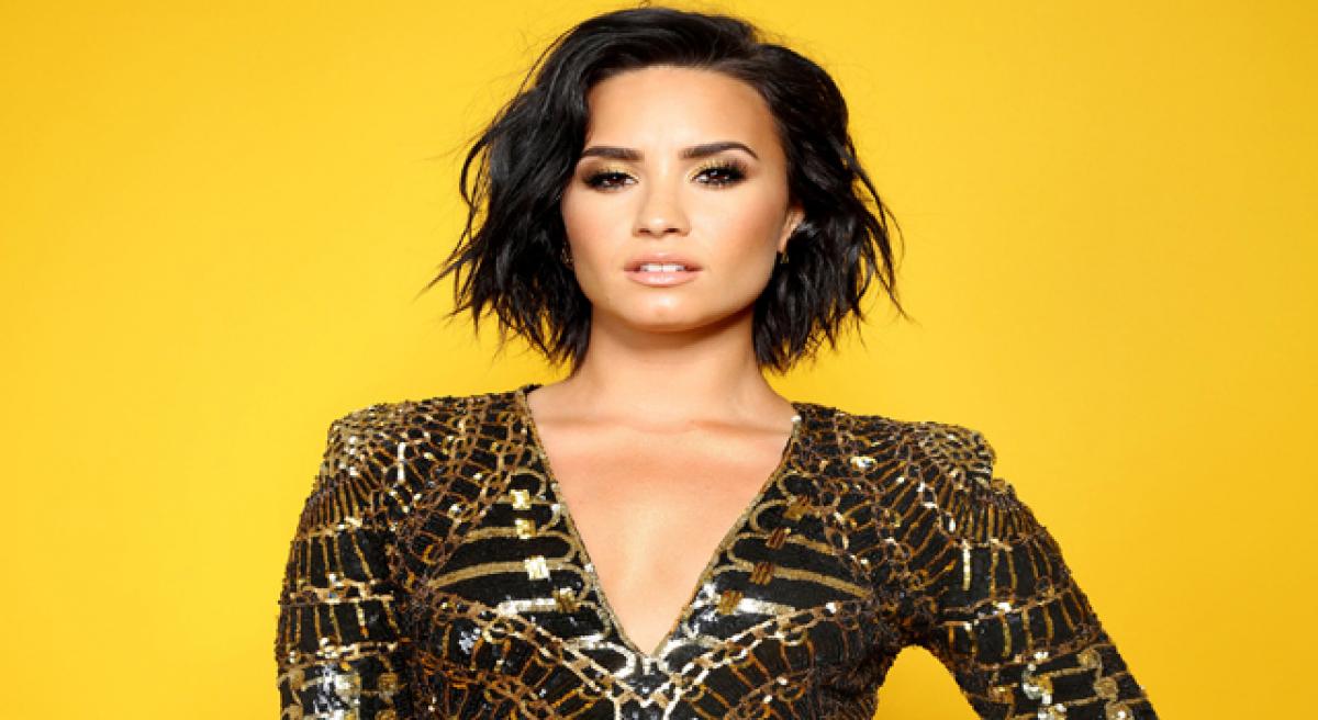 Lovato visited Disneyland to celebrate sobriety