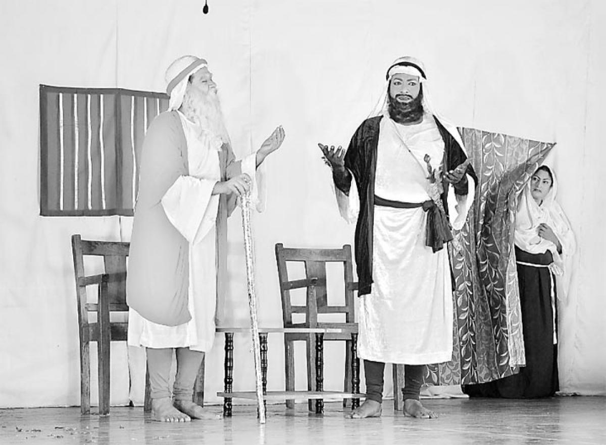 Rakthapasam play on Bible wins loads of appreciation