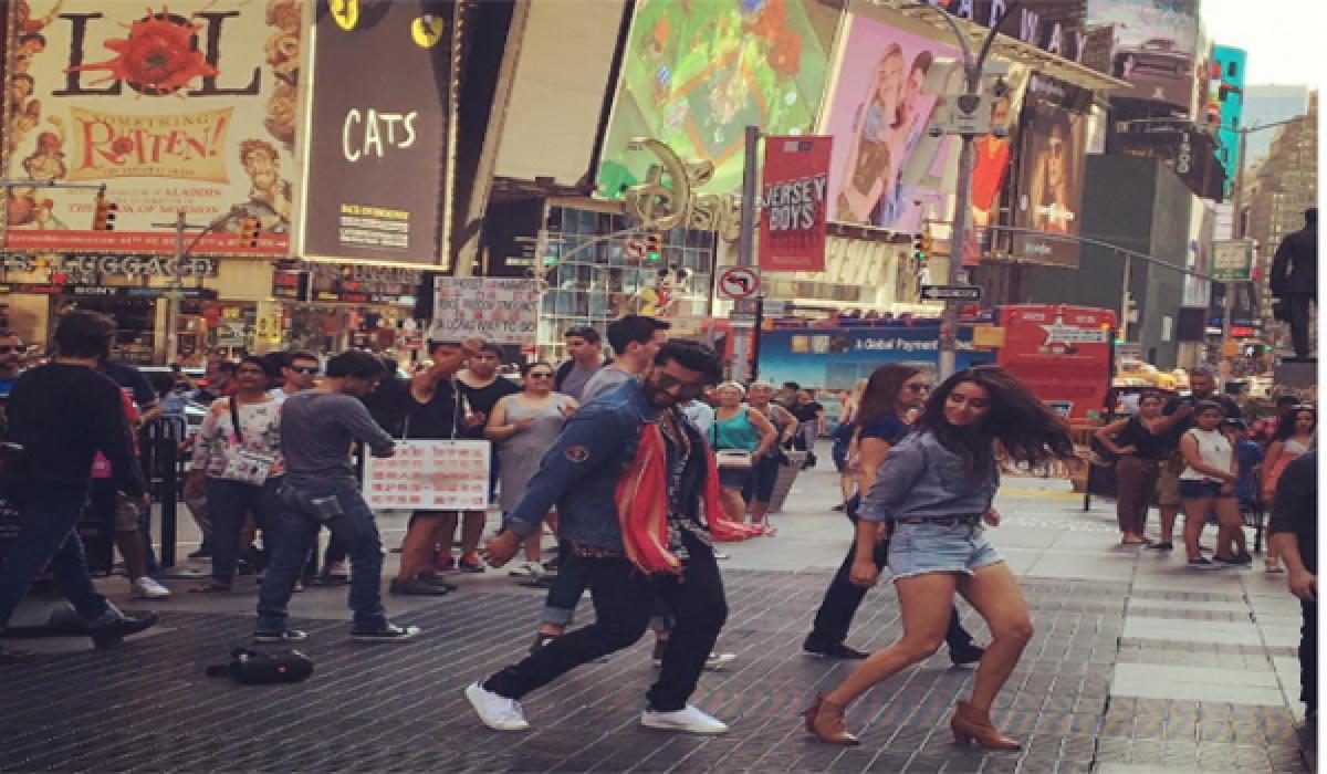 Arjun and Shraddha Kapoor take it to the streets of New York