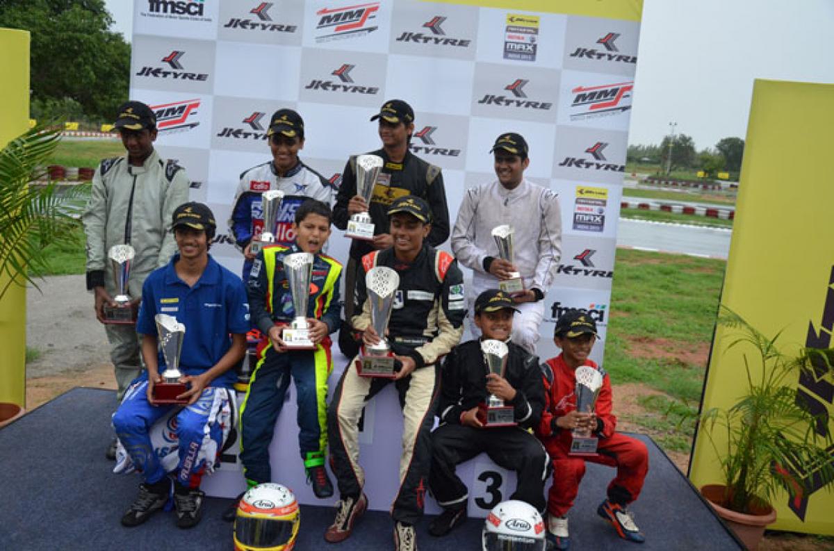 Clean sweep by Team Meco Racing