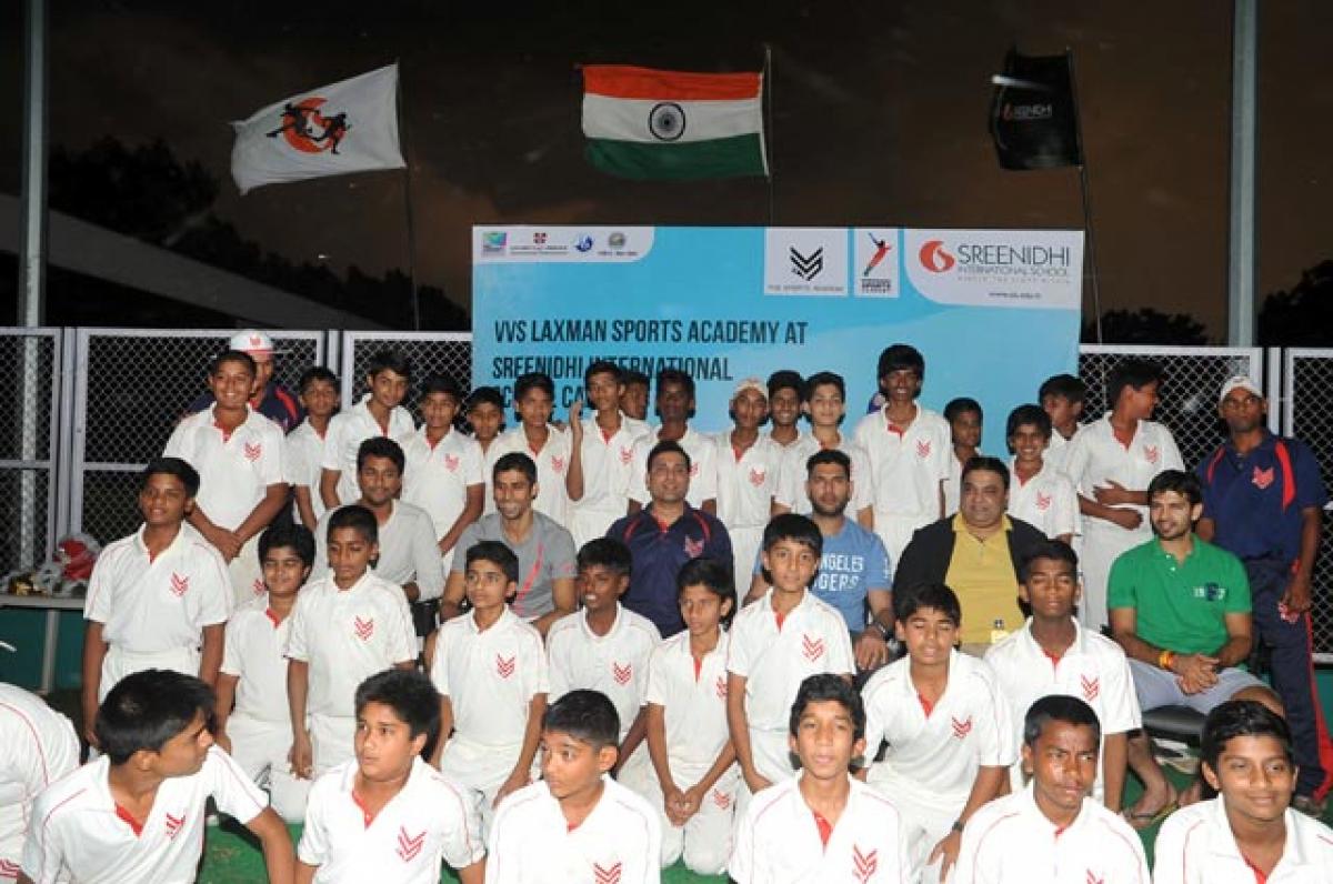 Sreenidhi Intl School draws praise from SRH cricketers