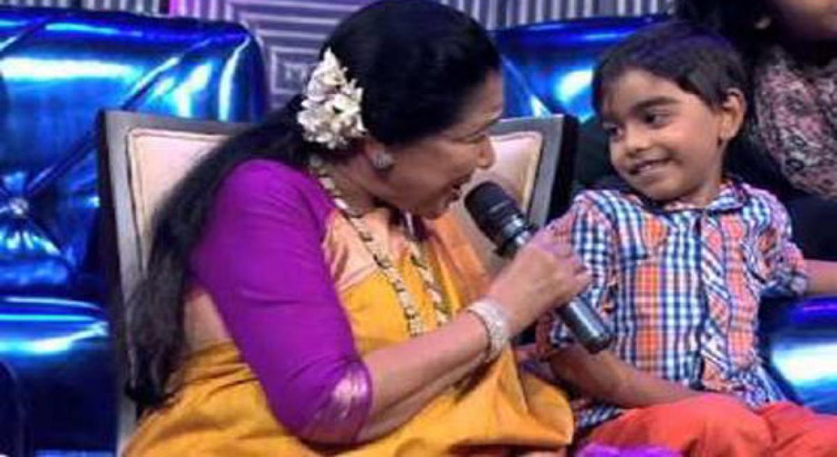 Asha Bhosle donates 50k to Lil Champs contestants