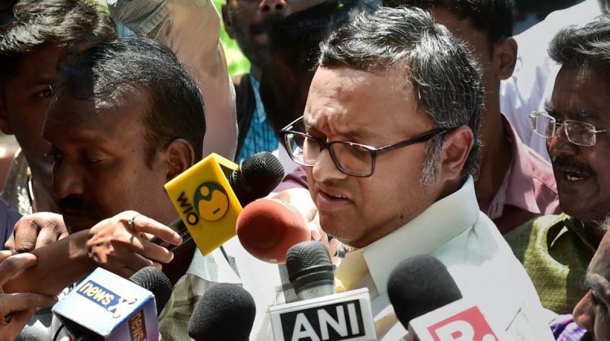 ED files money laundering case against Karti Chidambaram, Mukerjeas, others