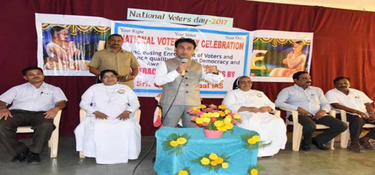 Awareness programme on voting rights held