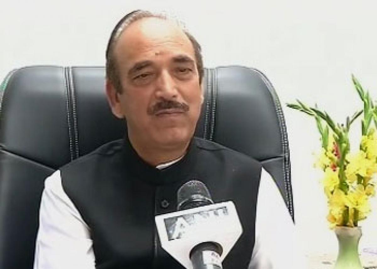 Azad urges Modi to check increasing communal hatred in country