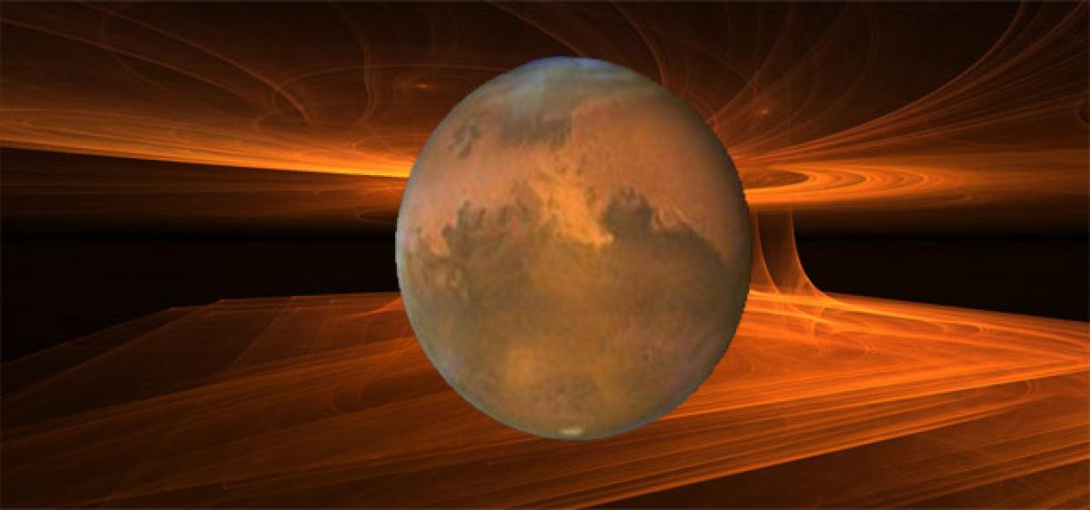 Giant magnetic shield could make Mars habitable