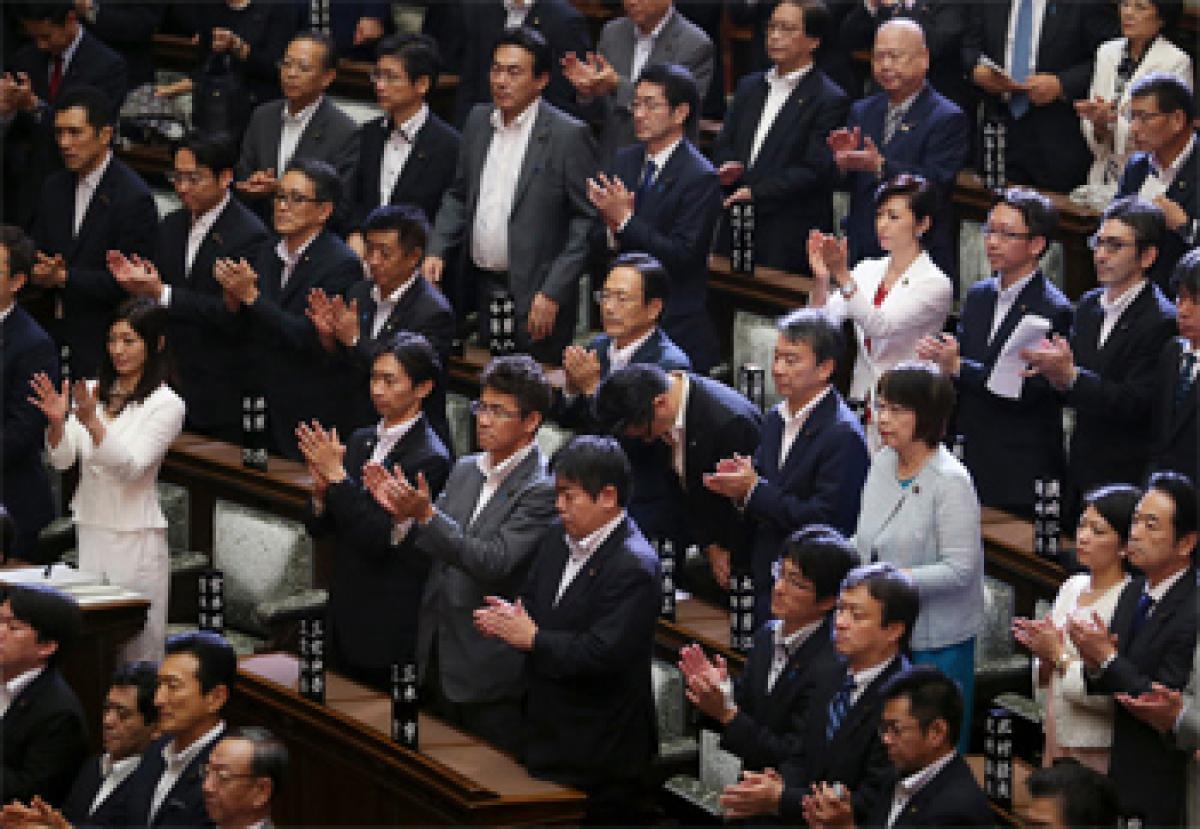 New security law will let Japan to engage in armed conflicts overseas