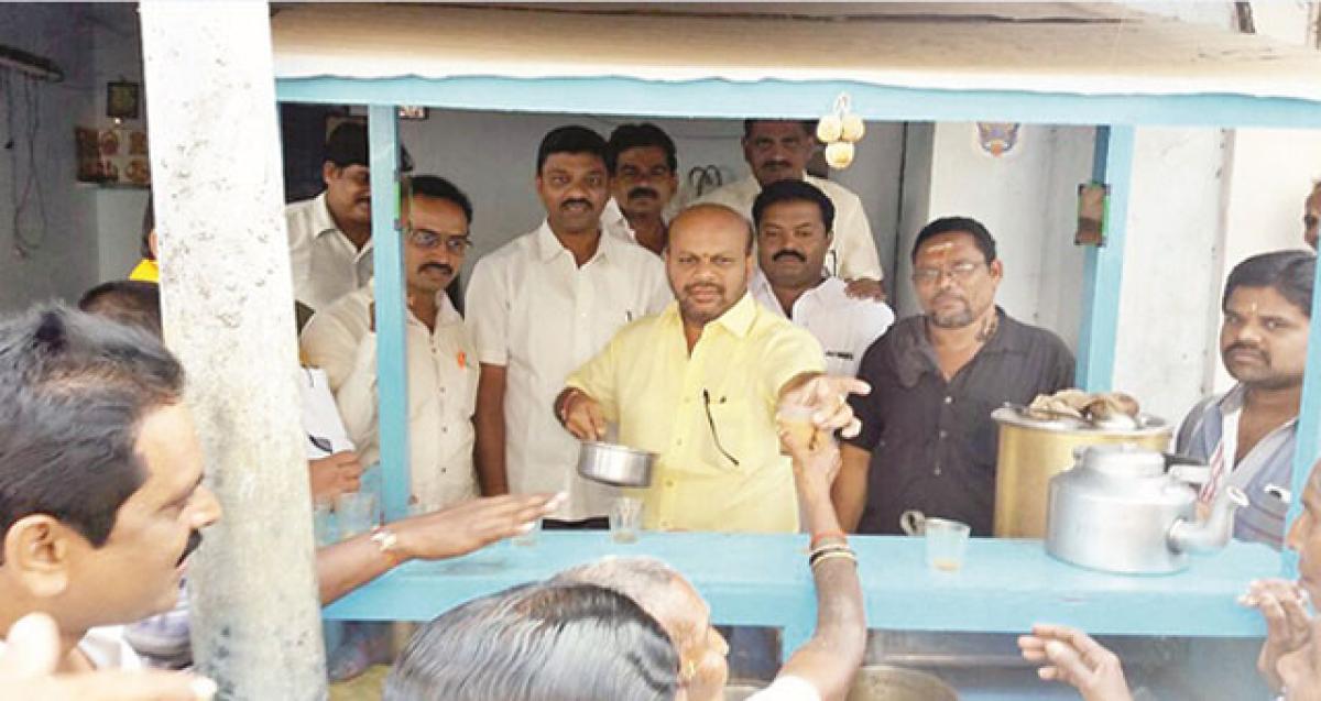 MLA turns Chaiwala