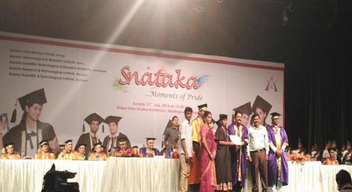 Convocation held