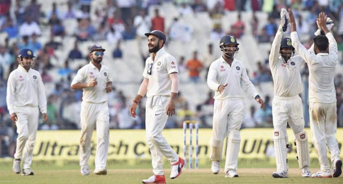 Team India clinch Test series 