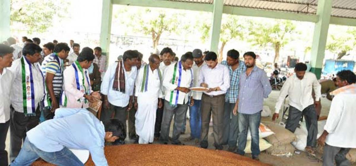 YSRCP seeks panel to fix Minimum Support Price