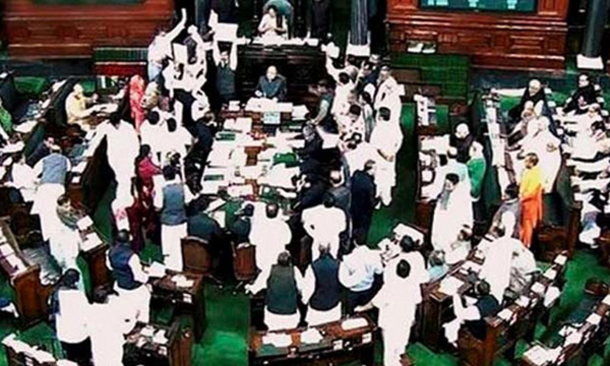 Lok Sabha adjourned till noon