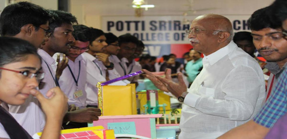 Technical expo at PSCMR showcases student talent