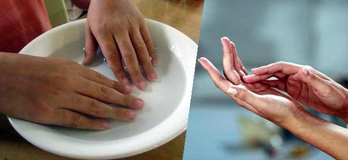 Peeling fingertips caused by common allergens, tips to cure that