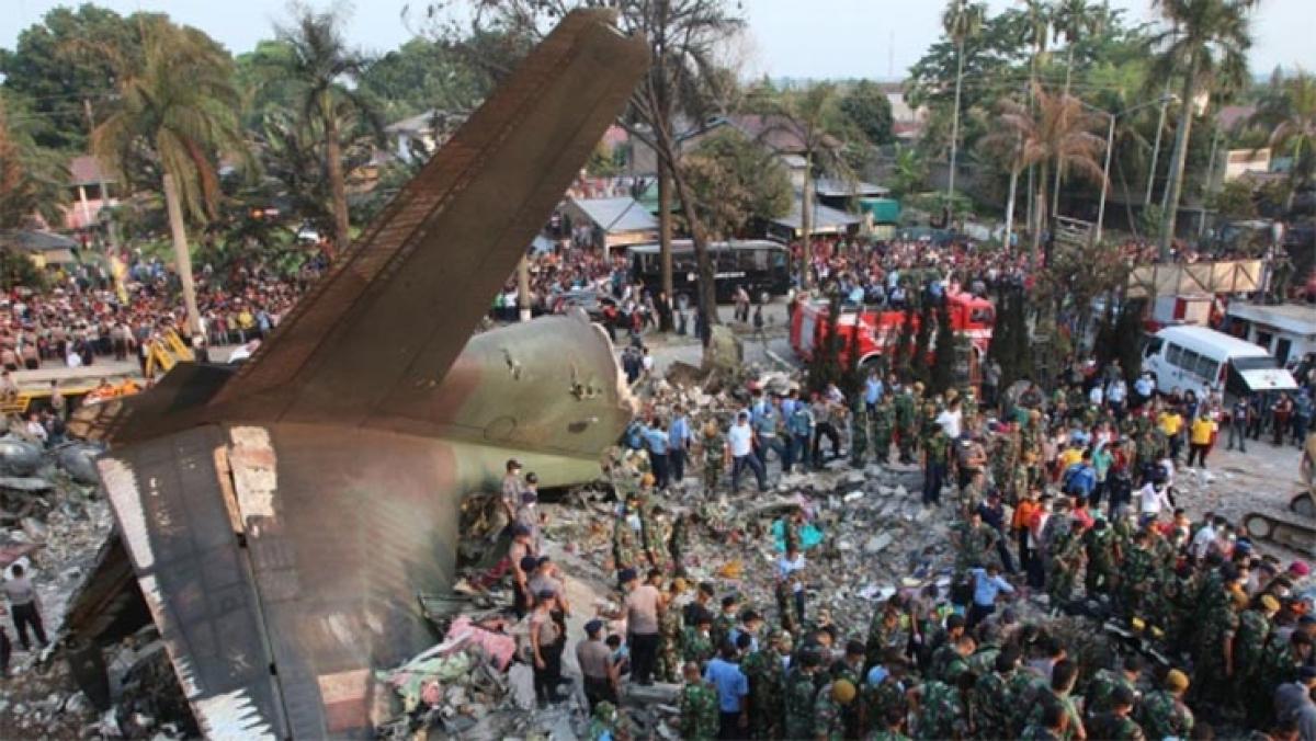 Indonesia Army plane crash toll touches 141