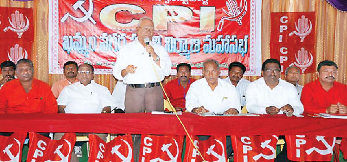 Currency ban a political conspiracy: Puvvada 