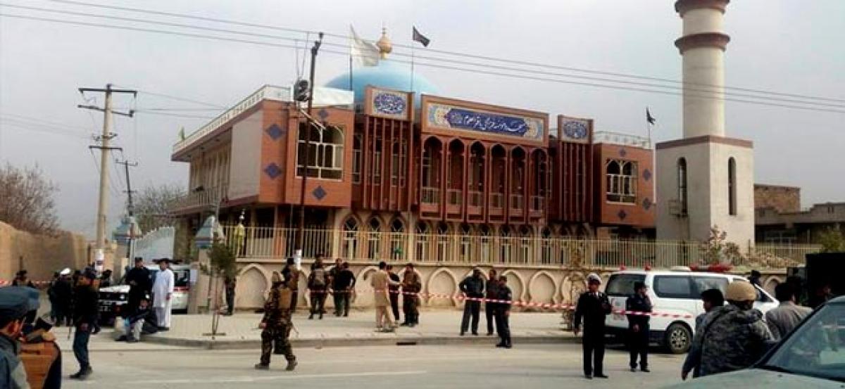 Suicide bomber kills at least 27 at Shiite mosque in Kabul - police