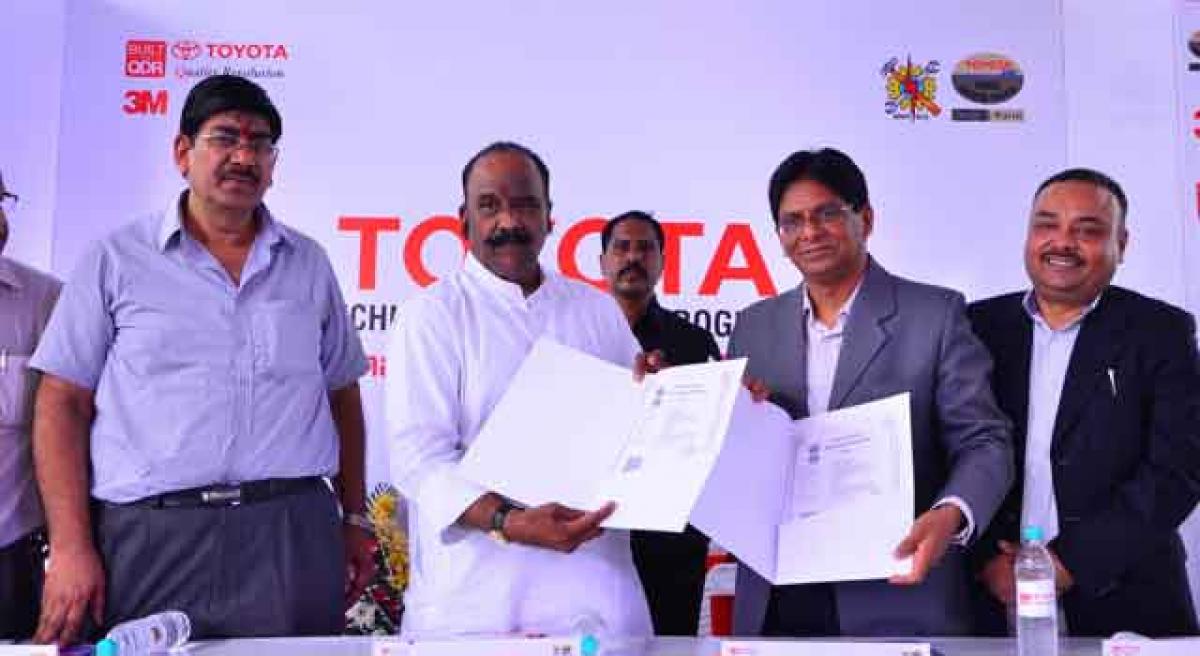 Toyota opens second training programme in Hyderabad