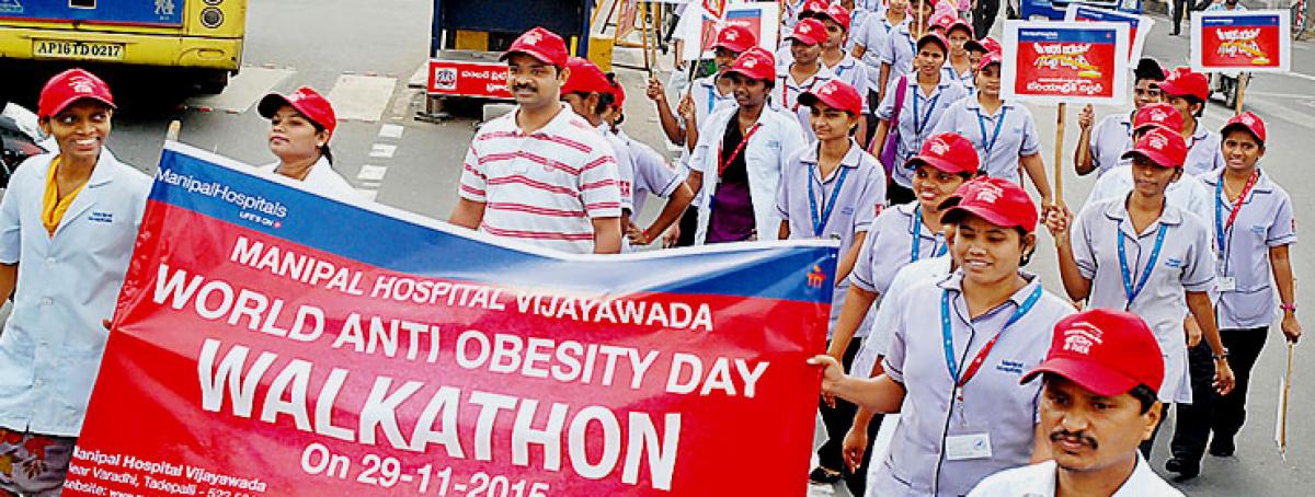 Walk, walk and walk to beat obesity