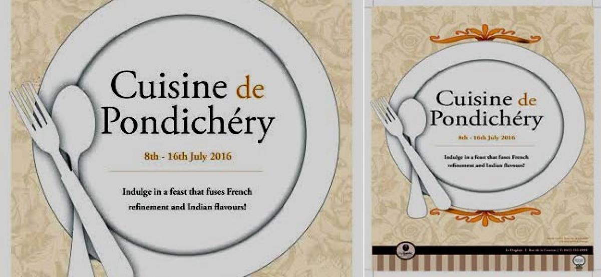 Le dupleix presents Cuisine de Pondichéry